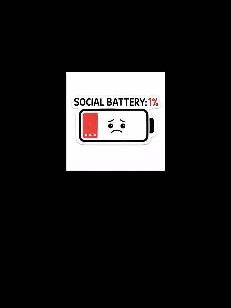 social anxiety introvert humor by NICE BRAND