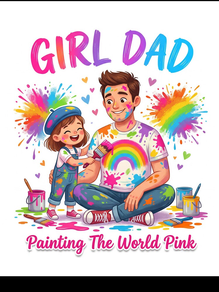 Girl Dad — Painting The World Pink by DESIGN BUREAU