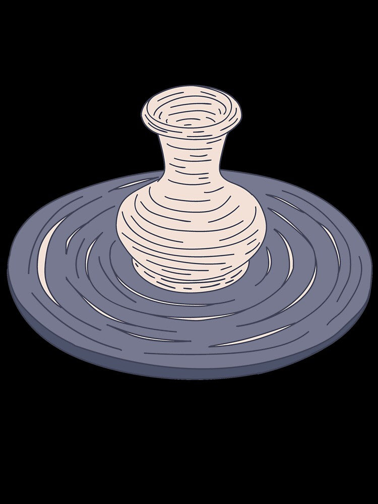 Pottery Class - Potter's Wheel - Clayware by DeWinnes