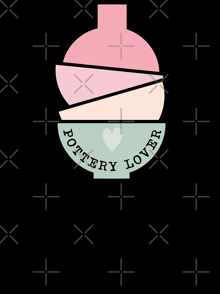 Pottery lover, ceramics pattern for potters by Eenig