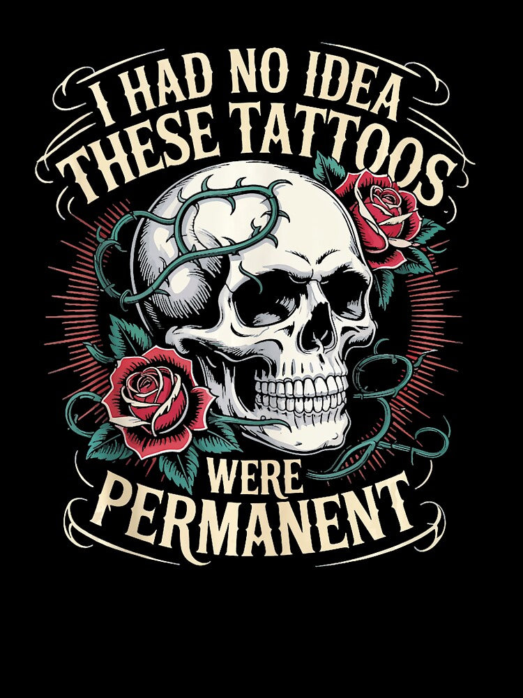 I Had No Idea These Tattoos Were Permanent Skull Tattoo Humor by Modaozushi216