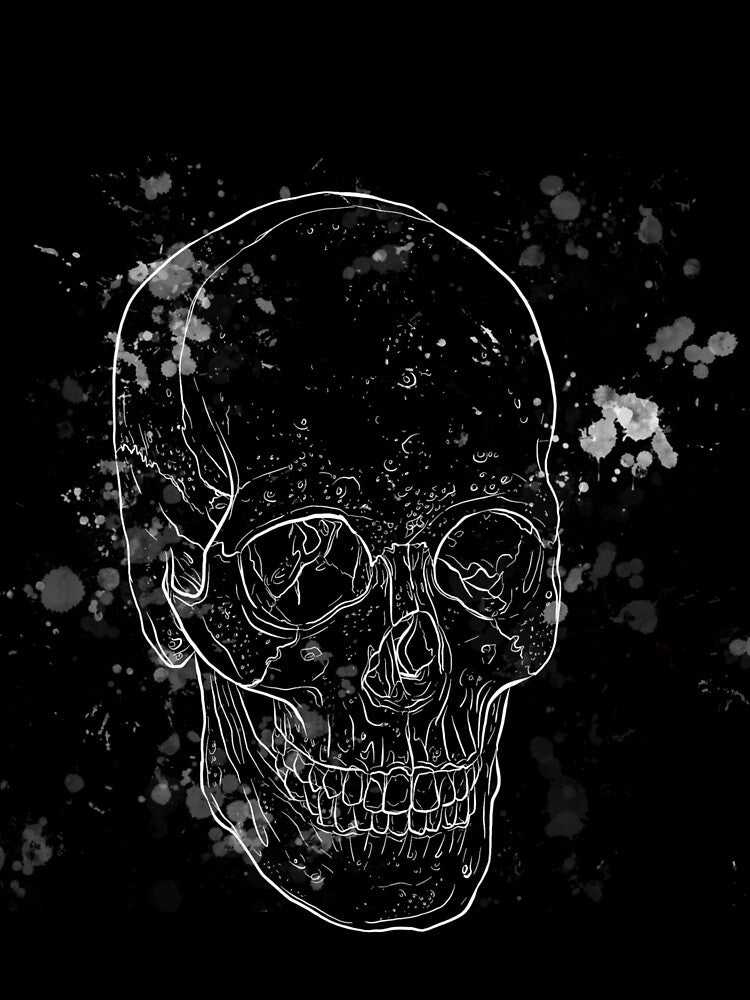 Ink Skull by MissySmithArt