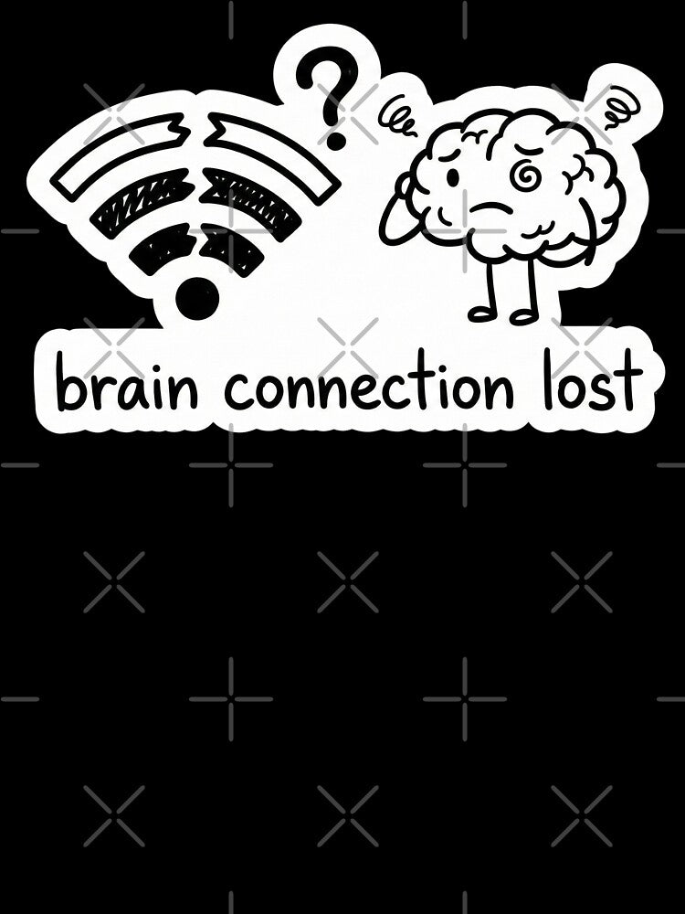 Brain Connection Lost WiFi Error ADHD by simonbluevski