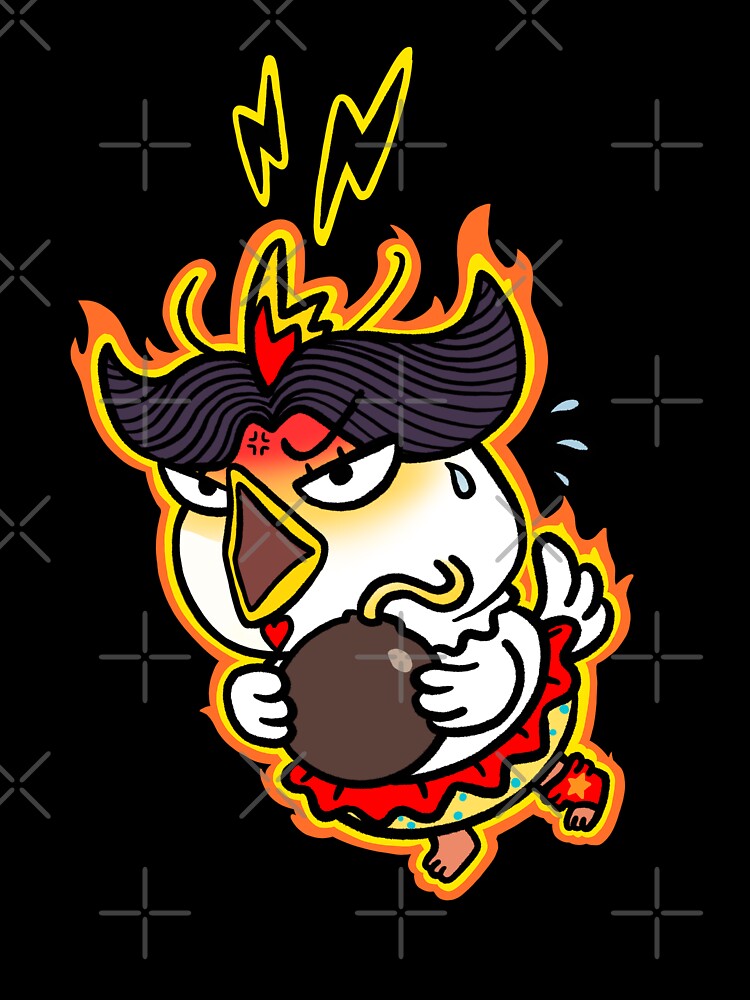 IT'S OS HOT - Chicken Bomb! Buldak Hot Chicken Flavor Ramen. by PickledjoArt