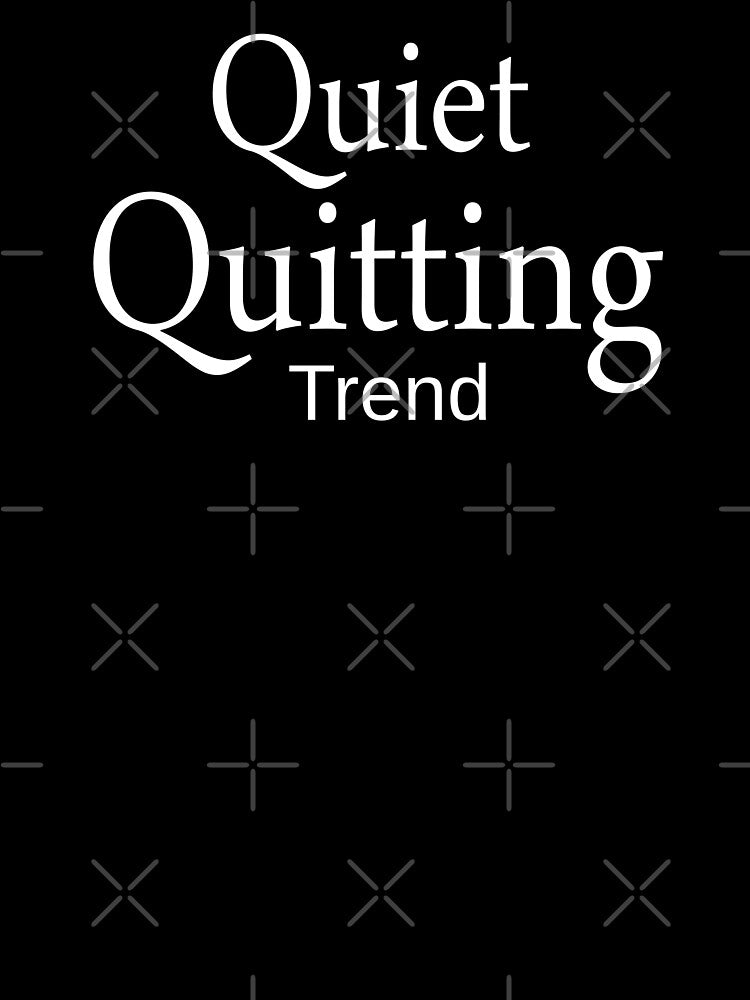 Quiet Quitting Trend by sarodigiart