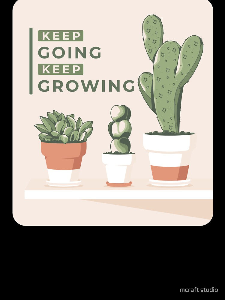 Plant and They Will Grow – Cute Plant Lover Illustration 4 by mcraft studio