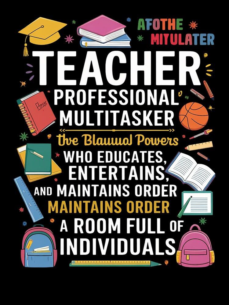 Teacher Definition - Funny Teaching School Teacher 6 by InspiredFoul