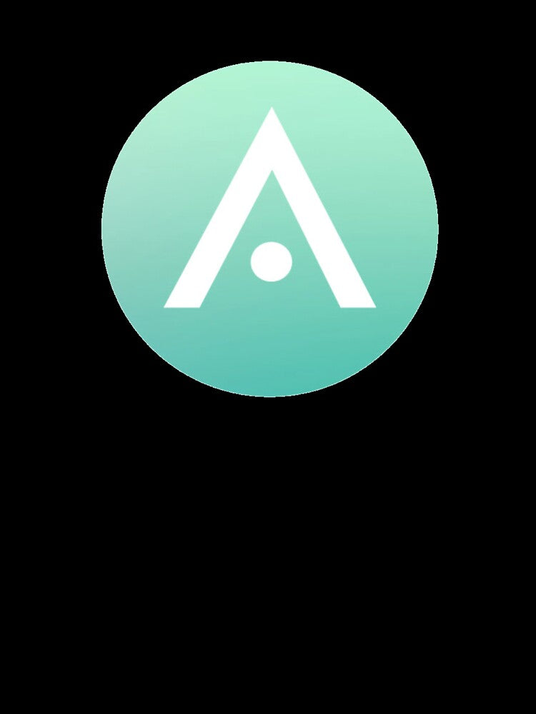 Mint Green Ombré Aveda Logo by Dalaura