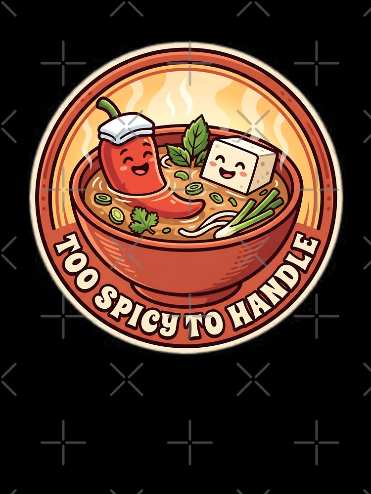 Too Spicy To Handle Pho Noodle Bowl by Oommen Studio