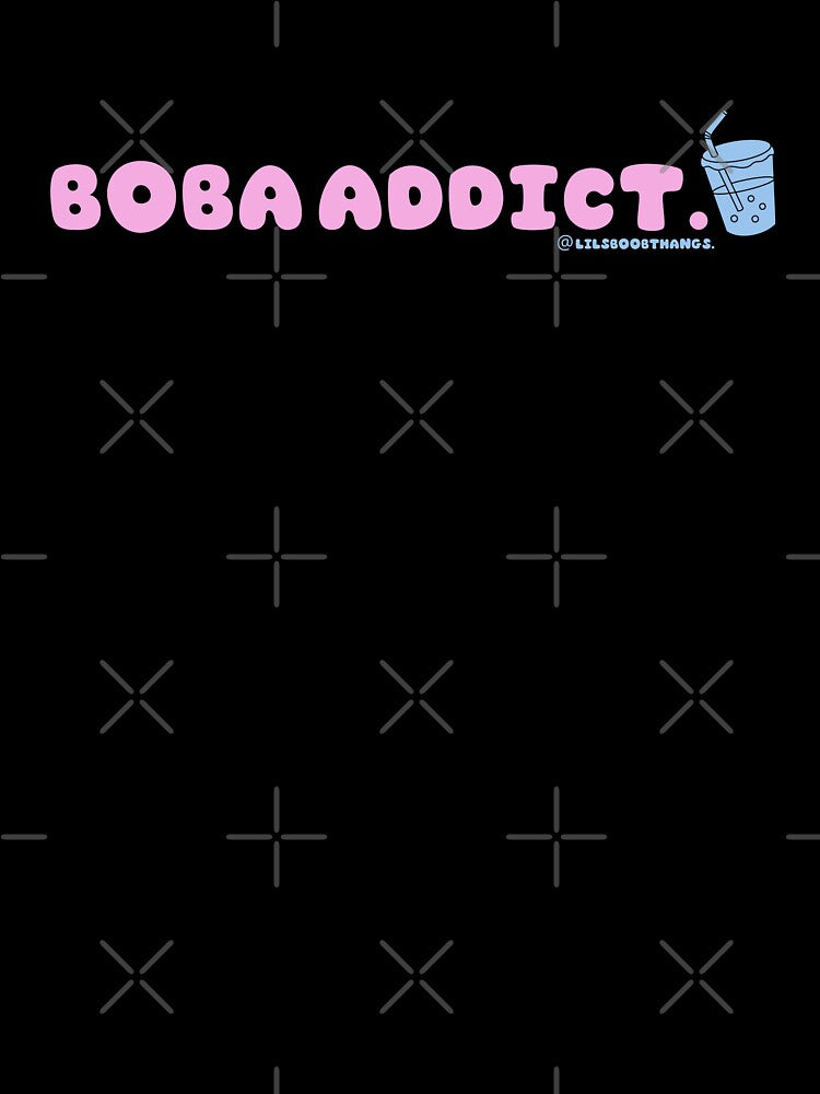 Boba addict, boba, funny boba, bubble tea, milk tea, boba drink, bubble tea v18b | @lilsboobthangs by lilsboobthangs