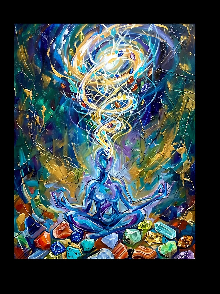 Cosmic Meditation and Crystal Energy Flow by SedresArt