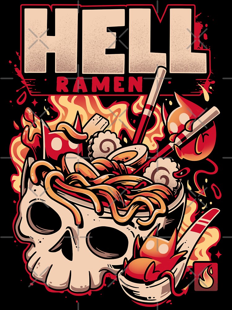 Hell Ramen Demons - Spicy Food by Snouleaf