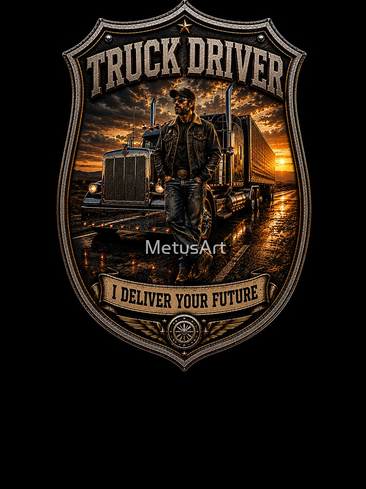 SuperDad - truck driver by MetusArt