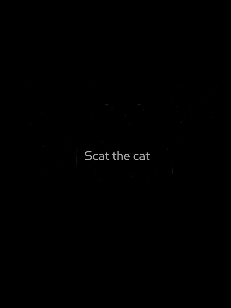 Coffee First by Scat the cat