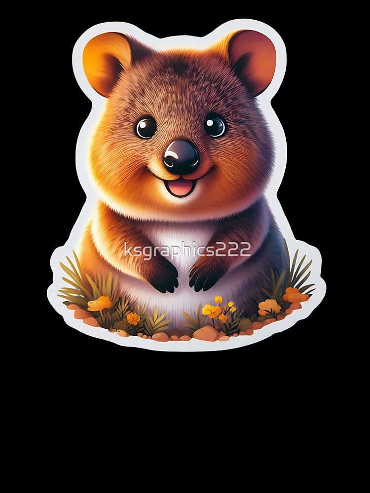 Quokka Art #62 | Quokka Lovers by ksgraphics222