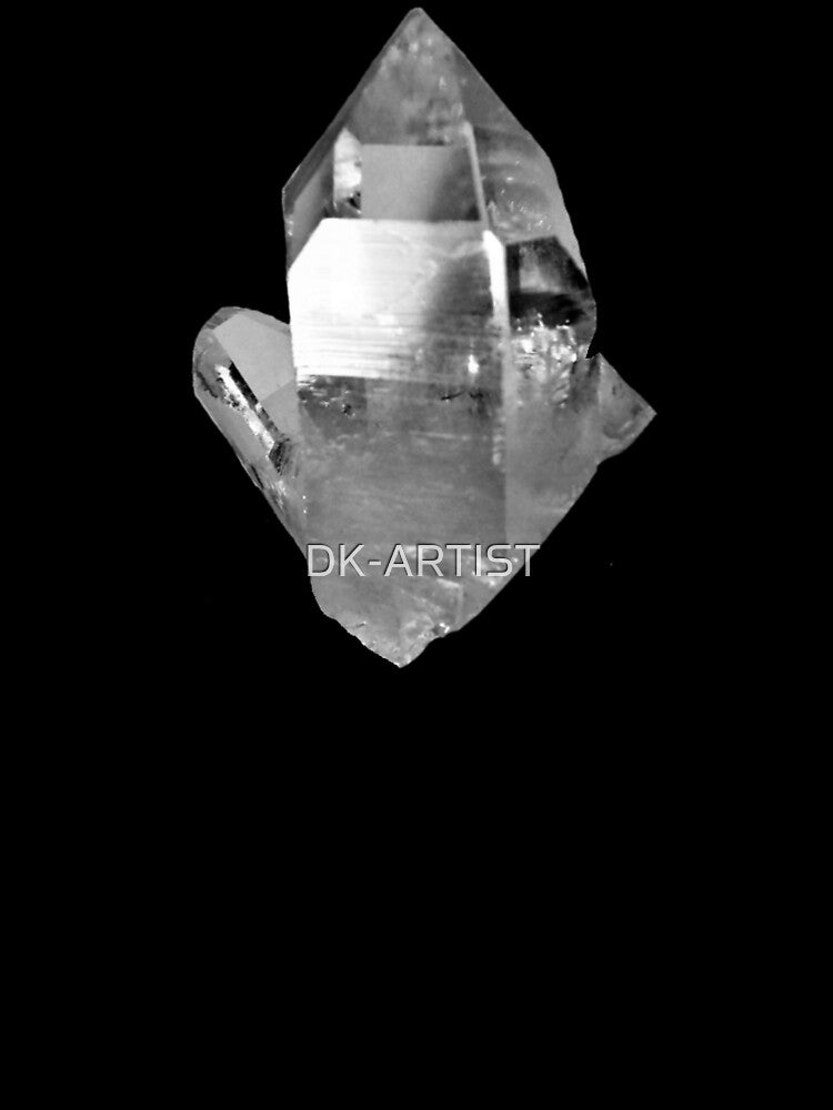 CRYSTAL #16 | Crystal Art~Design (Black and White) by CONTEMPORARY ART~DESIGN