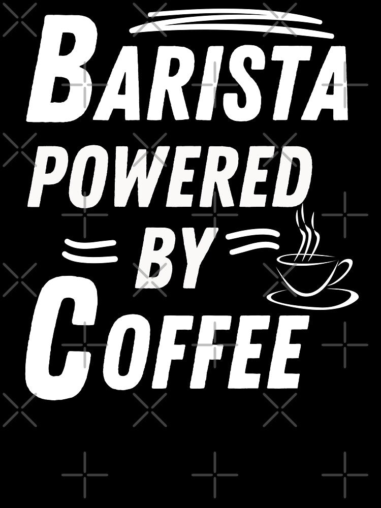 barista powered by coffee by annoying-shirts