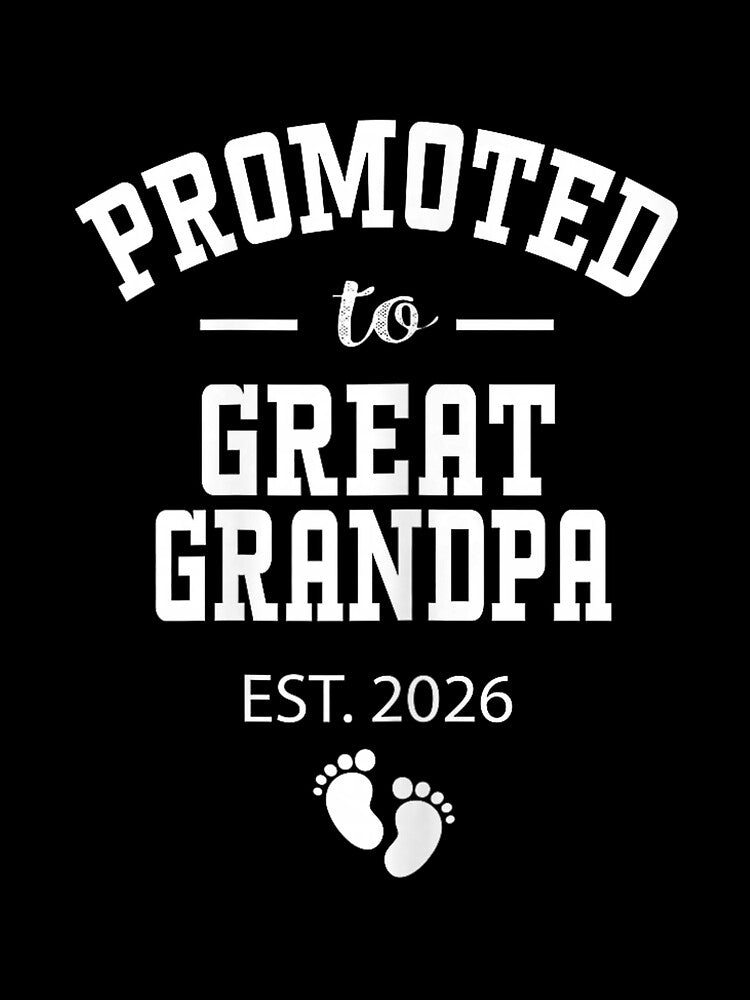 Promoted to Great Grandpa 2026 First Time Grandfather Men by mjohnson9