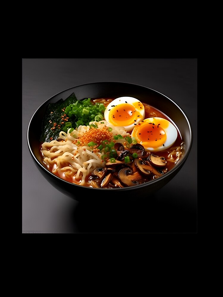 tokyo ramen eggs noodles spicy by boldbrushstroke