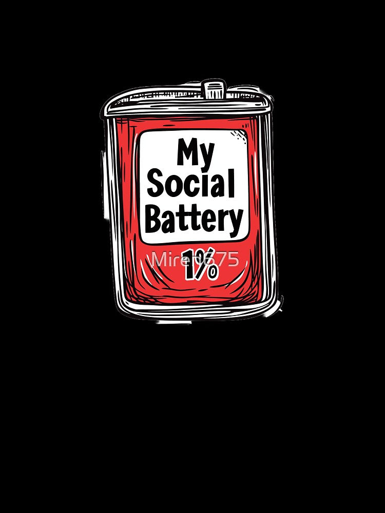 My Social Battery 1% by Miren675