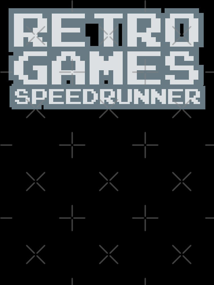 Retro Games Speedrunner by BRU Design