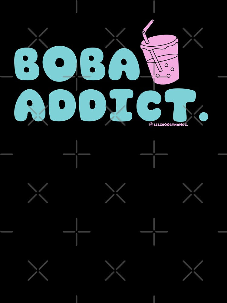 Boba addict, boba, funny boba, bubble tea, milk tea, boba drink, bubble tea v10b | @lilsboobthangs by lilsboobthangs