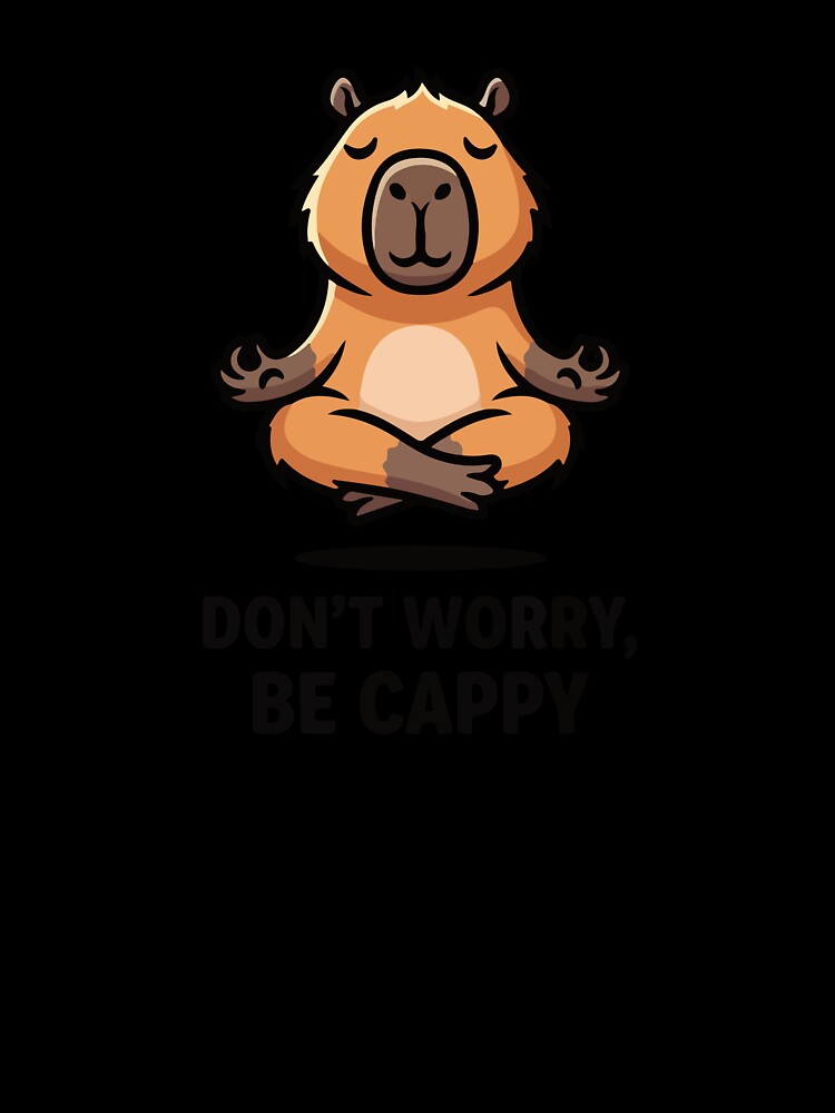 Zen Capybara by KasiaRawska