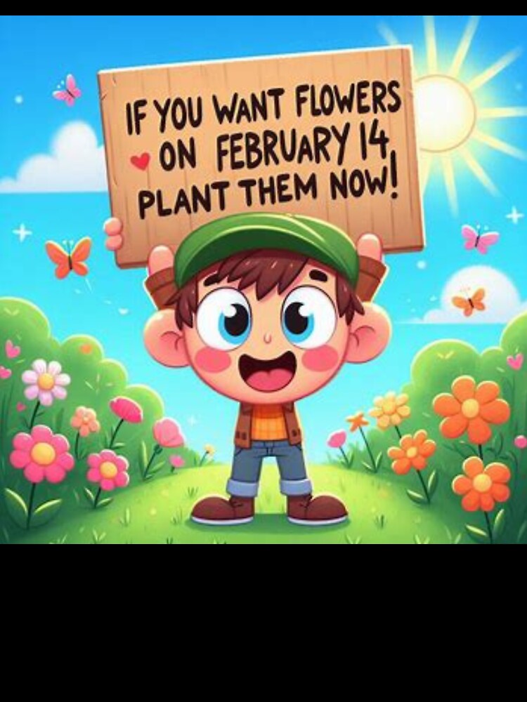 Grow Your Own Flowers - Sarcastic Valentine's Day Quote by MagdalenaDukan
