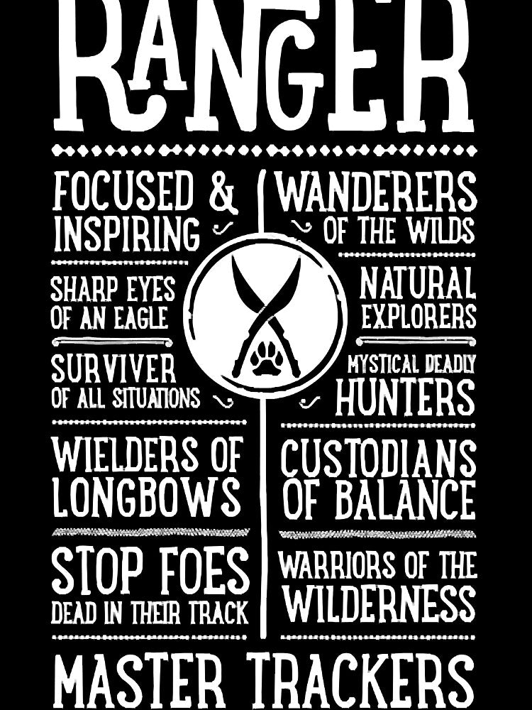 DND Ranger Class Role Playing by Icpnoiuq