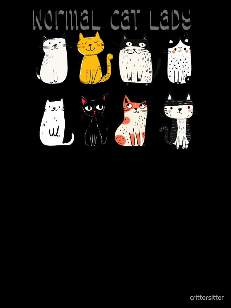Normal Cat Lady by crittersitter
