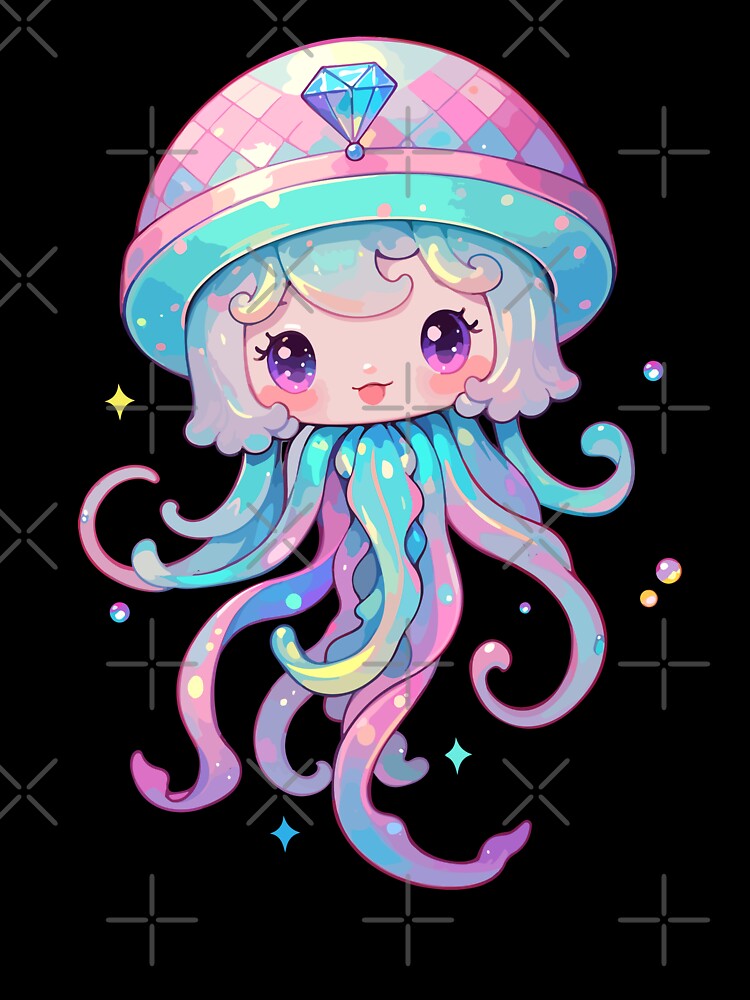 Glittering Jellyfish by Riley-art102
