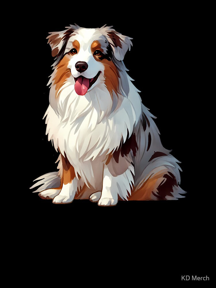 Australian Shepherd Dog Lover by KD Merch