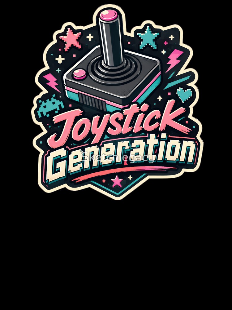 Joystick Generation Retro Arcade Gamer by Sketchlegacy
