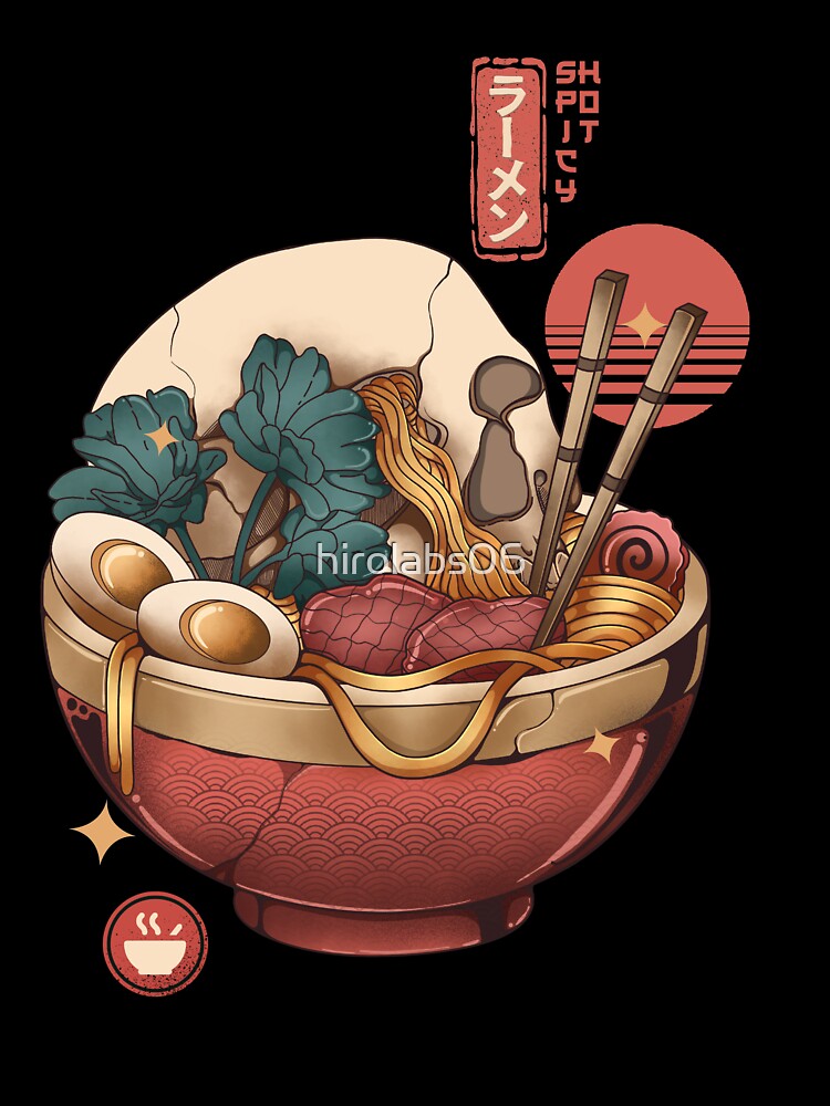 Spicy Hot Ramen Skull by hirolabs06