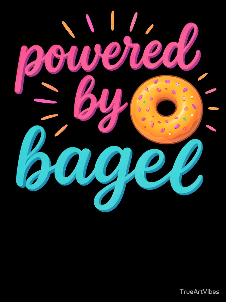 everything bagel, bagel lover, breakfast bagel, bakery by TrueArtVibes