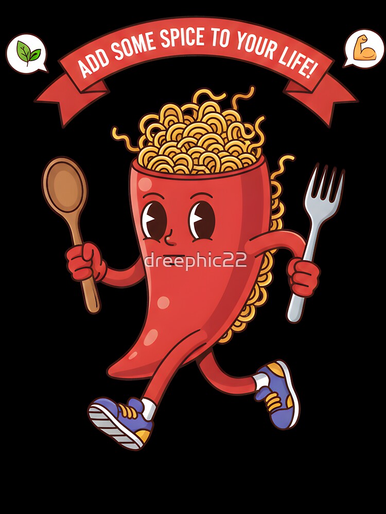 Retro Spicy Chili Mascot by dreephic22