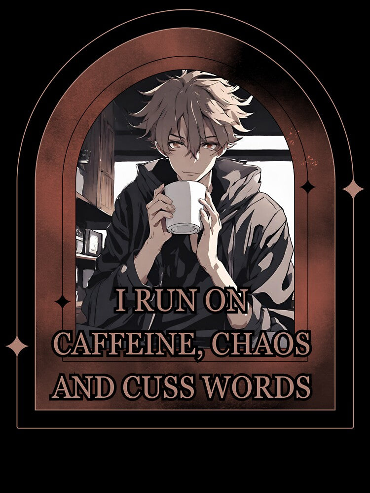I run on caffeine, chaos and cuss words by yahababahi
