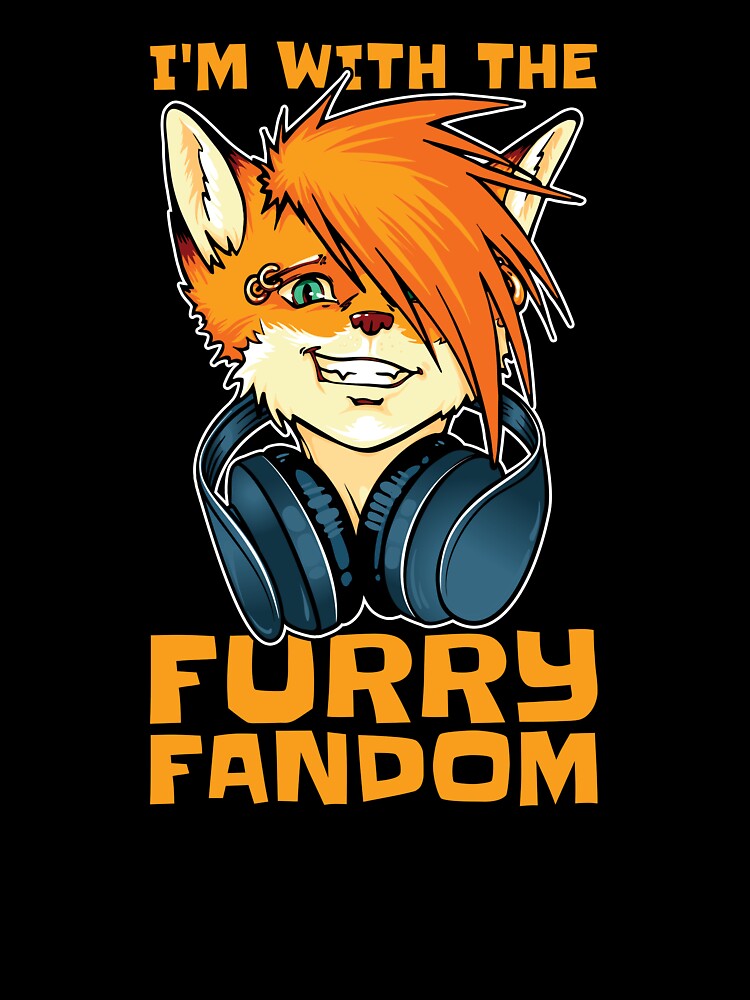 Furries Headphones Fursona - Cosplay Furry Fandom by Cape-Hover