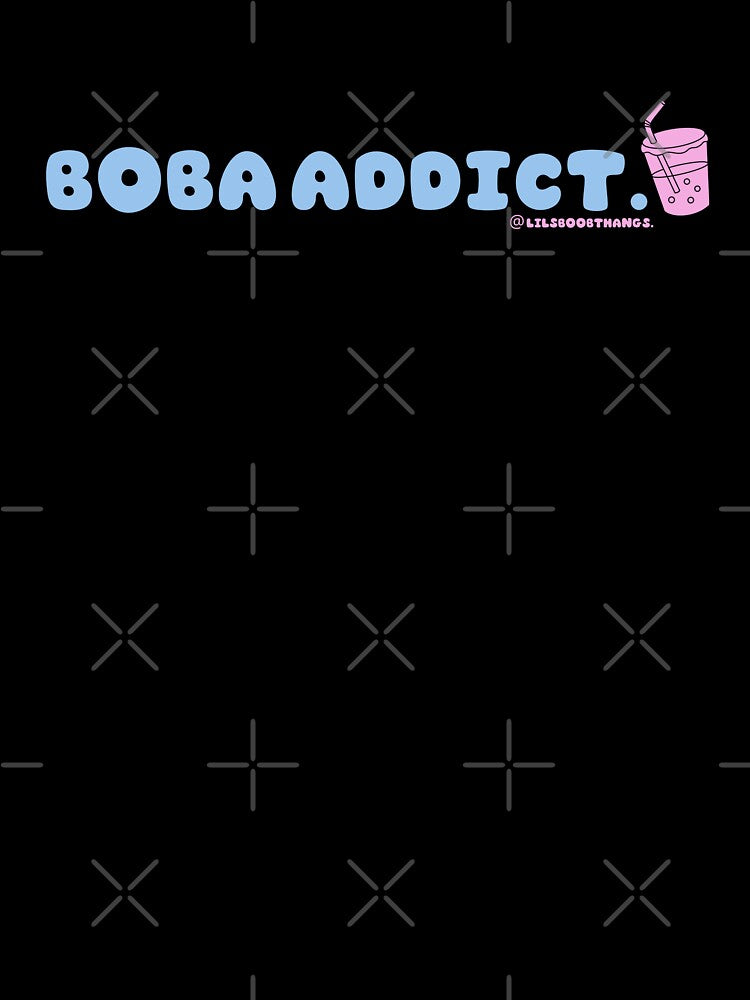 Boba addict, boba, funny boba, bubble tea, milk tea, boba drink, bubble tea v15b | @lilsboobthangs by lilsboobthangs