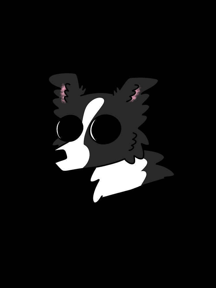 No Thoughts Head Empty Border Collie by T-Forty