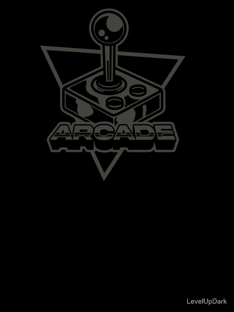 Retro Arcade Joystick – Classic gaming design with a vintage look by LevelUpDark