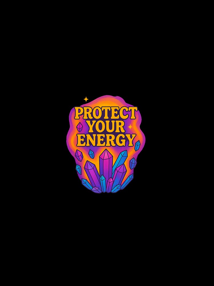 Protect Your Energy Crystal Design by VividAuraCo