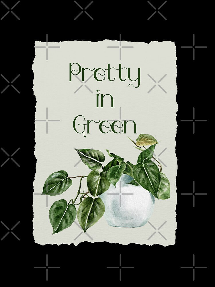 Pretty In Green Houseplant Love Nature by travellb