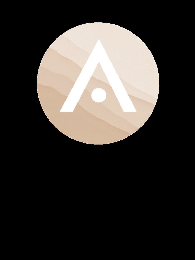 Light Brown Boho Aveda Logo by Dalaura