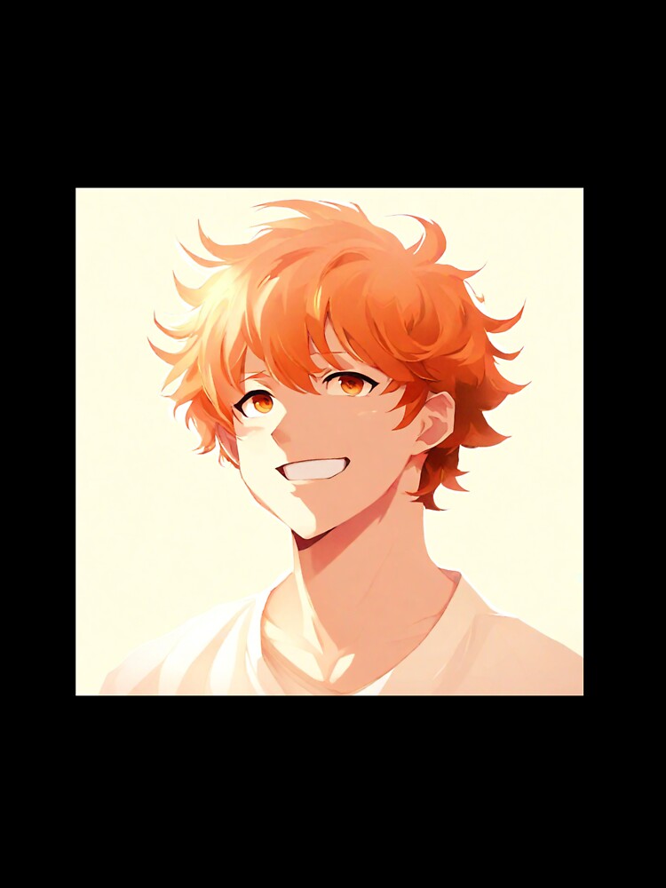 Anime orange boy. by Leberks