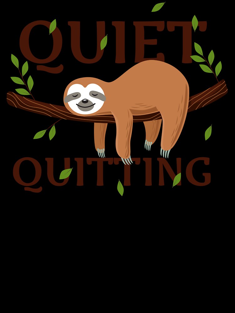 Quiet Quitting Graphic by emzimerch1