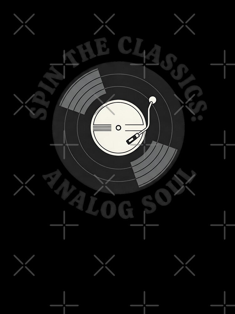 Spin the Classics Analog Soul Vinyl Record by Imaginationbeyond