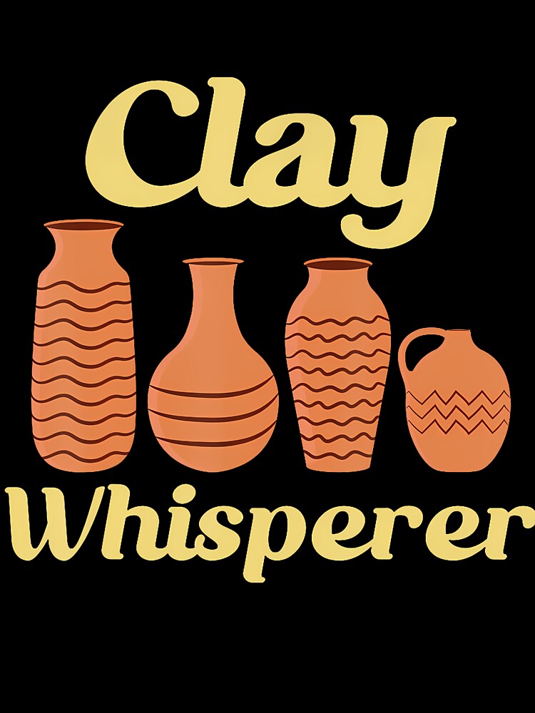 Clay Whisperer Ceramic Funny Pottery by BeulahJoseph