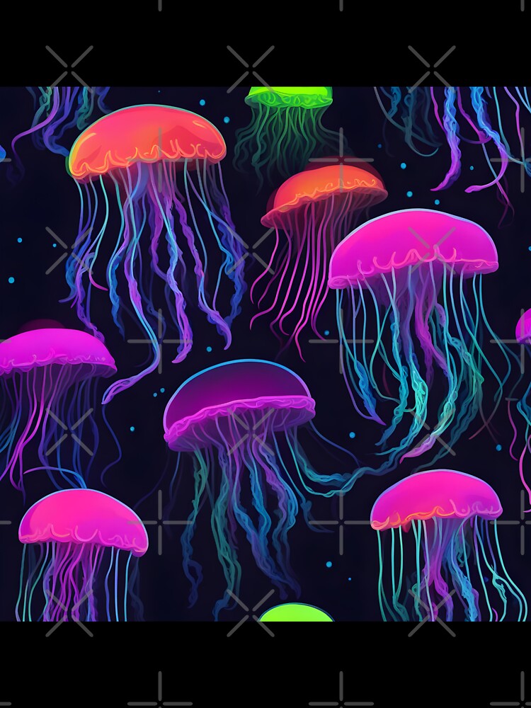 Neon jellyfish 2 by lori189