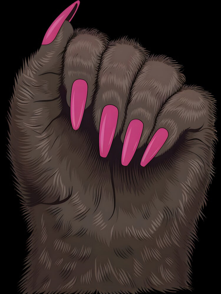 Nail stylist funny paw by NextDoorShoop